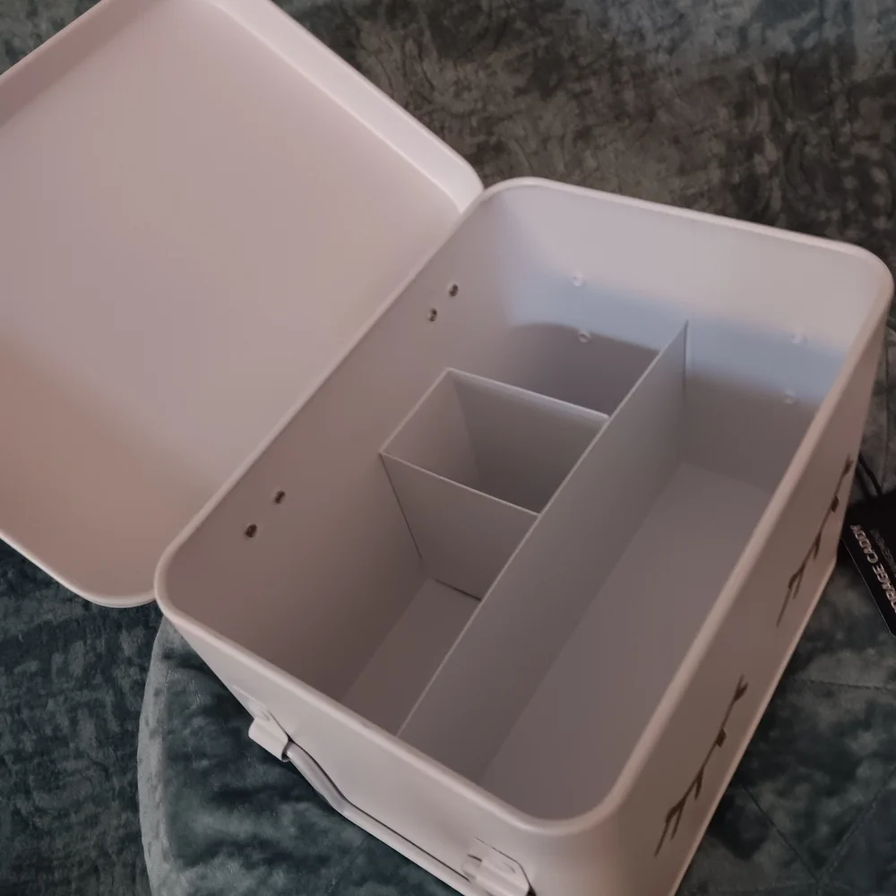 White Storage Organizer Box